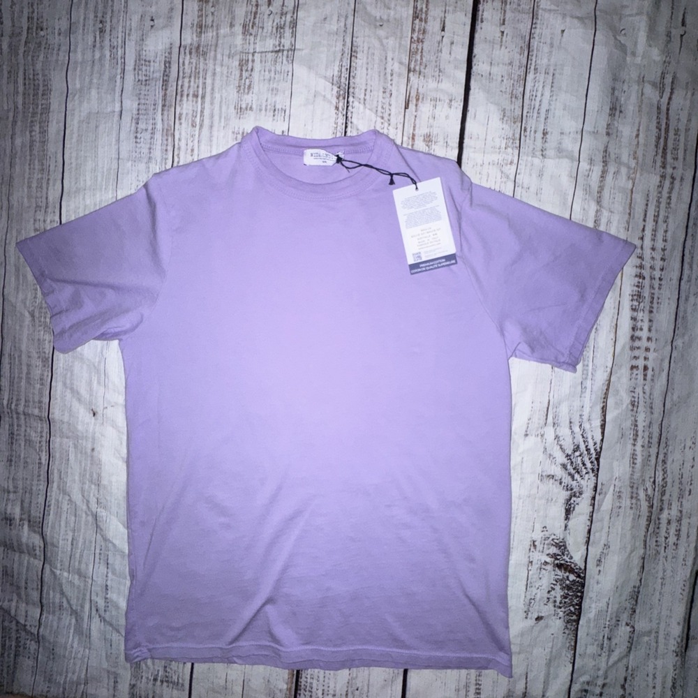 Mida Undici Premium Cotton Made In Italy Tee Mens Size Medium Mauve NWT
